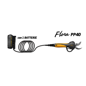 FLORA - električne škarje na kabel in brez baterije